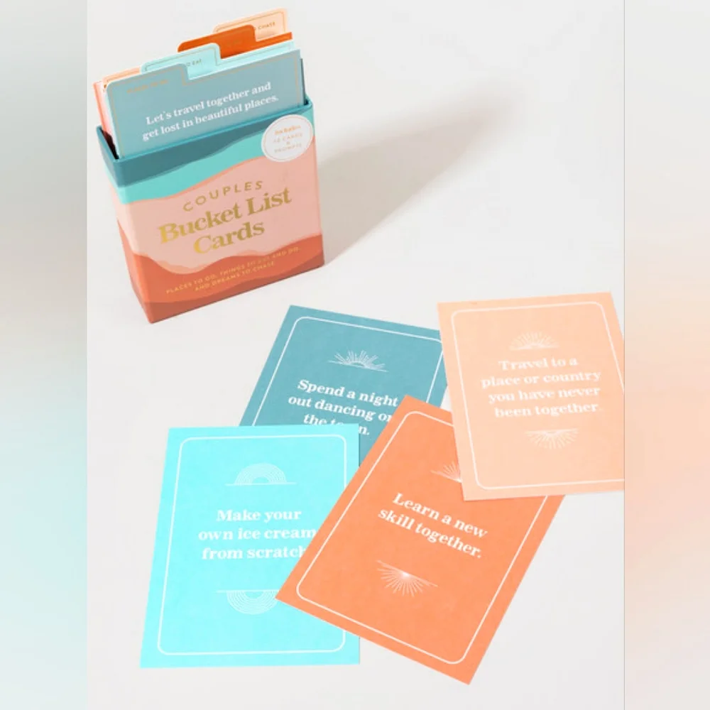 Eccolo Couples Bucket List‎ Card Deck